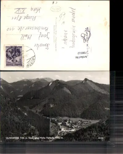 738512 Gusswerk bei Hohe Veitsch Mariazell Maria Zell