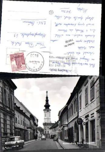 738530 Radkersburg Oldtimer Straßenansicht Langgasse