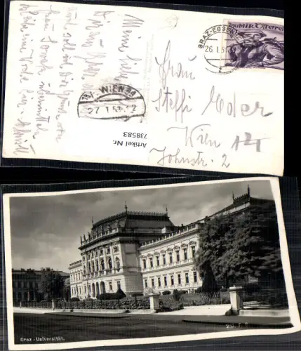 738583 Foto AK Graz Universität