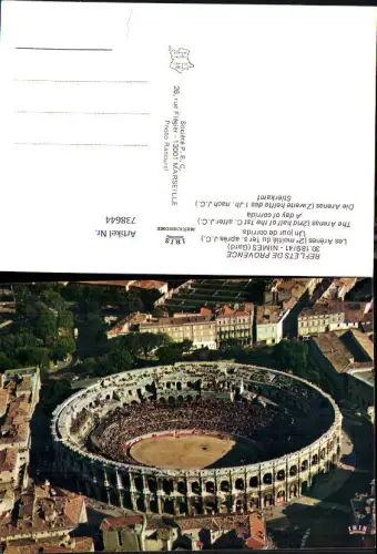 738644 Nimes Gard Les Arenes Corrida Arena Stierkampf France