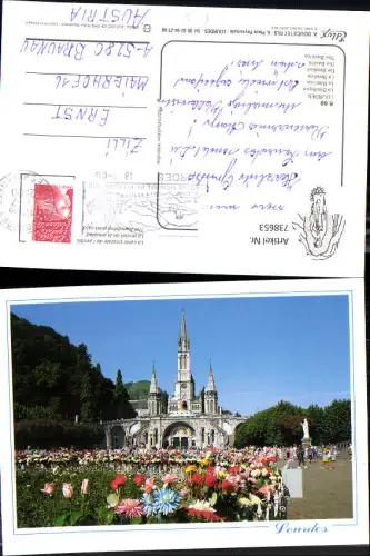 738653 Lourdes La Basilique Basilika France Religion Wallfahrtskirche