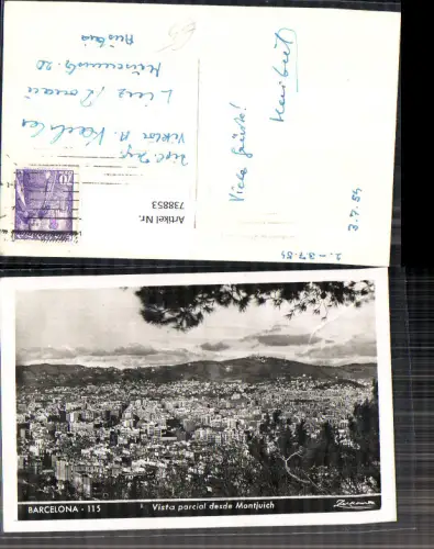 738853 Spain Barcelona Montjuich Totale
