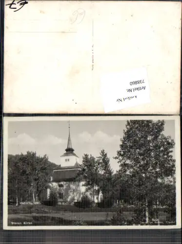 738860 Norway Storen Stören Kirke Trøndelag Midtre Gauldal