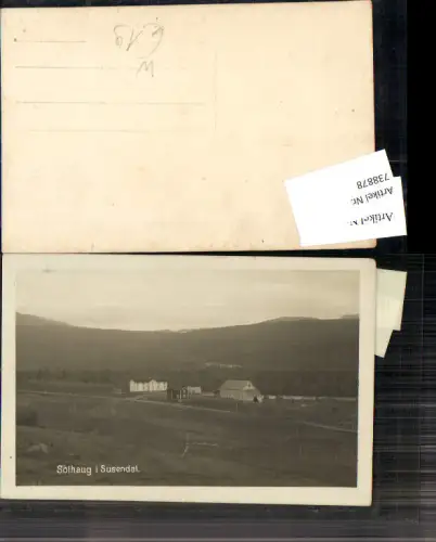 738878 Norway Foto-AK Solhaug i Susendal Suldalsosen Hattfjelldal Nordland