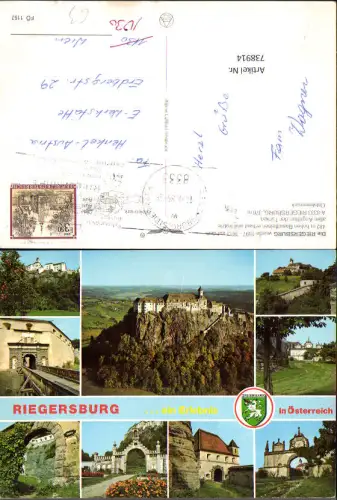 738914 Mehrbild AK Riegersburg Burg Ansichten