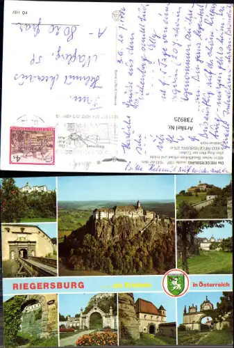 738925 Mehrbild AK Riegersburg Burg Torbogen Brücke