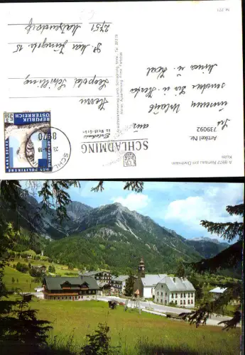 739092 Ramsau a. Dachstein b. Schladming Ansicht m. Kirche