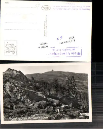 739263 Spital am Semmering Stuhleck Alois Güntherhaus Steinhaus