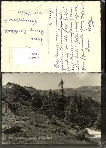 739267 Spital am Semmering Stuhleck Steinhaus Alois Güntherhaus