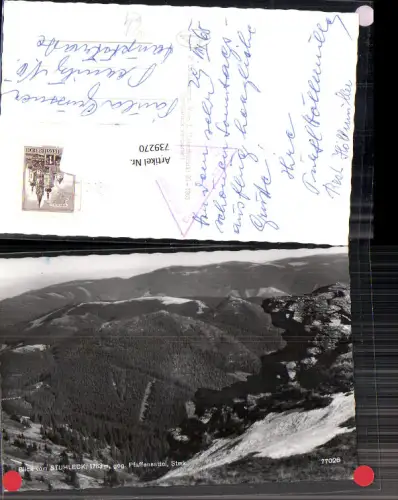 739270 Spital am Semmering Steinhaus Stuhleck Pfaffensattel