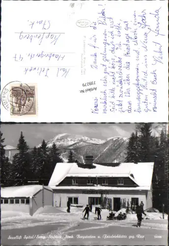 739279 Spital am Semmering Sessellift Lift Stuhleck Steinhaus Friedrichhütte