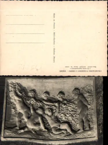 739292 France Champagne Pommery e Greno Reims Reklame Wein Weintrauben Relief