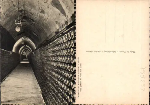 739293 France Champagne Pommery e Greno Reims Reklame Wein Weinkeller Champagner