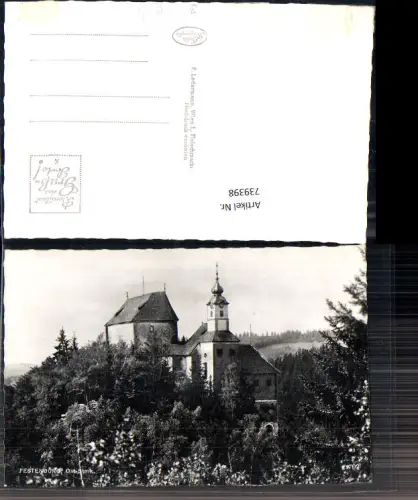 739398 Foto AK Festenburg Sankt Lorenzen am Wechsel