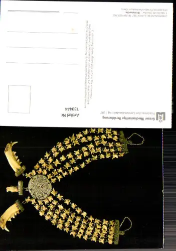 739444 Fraiskette Riegersburg Schmuck Kette Landesausstellung 1987