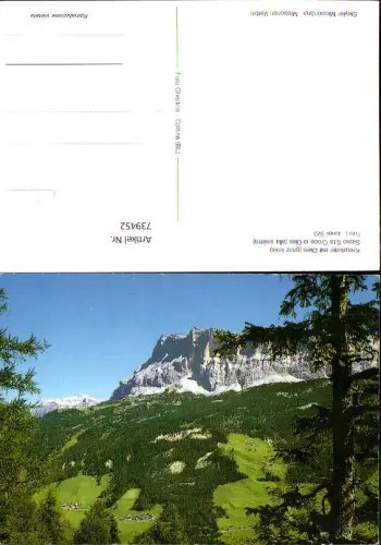 739452 Kreuzkofel mit Oies Sasso S.ta Croce e Oies Ahrntal Steinhaus Südtirol Trentino