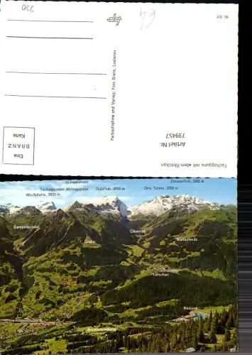 739457 Tschagguns mit dem Rhätikon