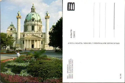 739472 Wien Vienna Karlskirche