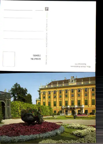 739495 Wien Vienna Schloss Schönbrunn Kammergarten