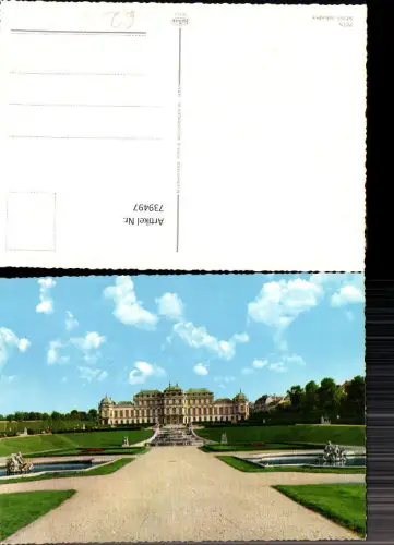 739497 Wien Vienna Schloss Belvedere