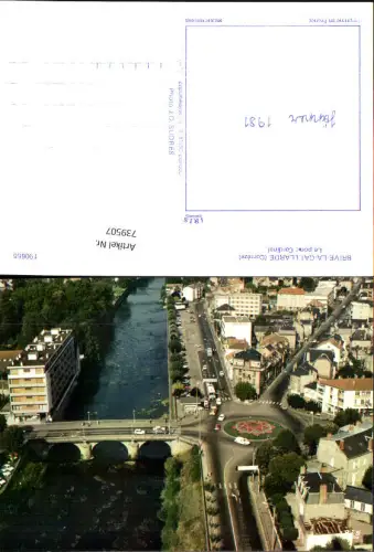739507 Luftbild France Brive-La-Gaillarde Correze Le pont Cardinal Brücke