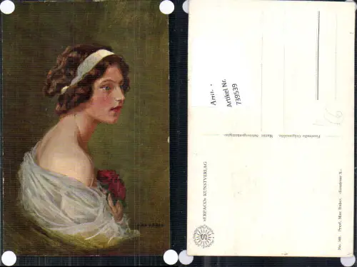 739539 Künstler AK Erpaco Kunstverlag Max Rabes Ölgemälde Imitation Facsimile