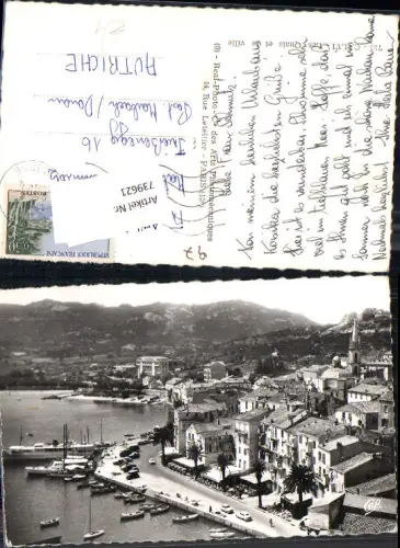 739621 Foto AK Calvi Les Quais et la ville Küste Schiffe Boote France