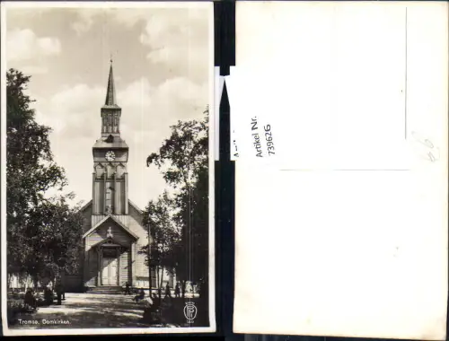 739626 Foto AK Tromso Domkirken Kirche Troms Norway
