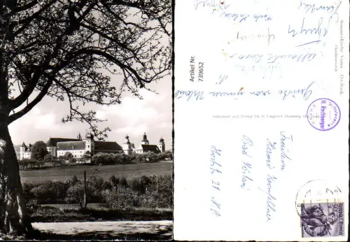 739652 Foto AK Vorau Chorherrenstift Baum im Vordergrund