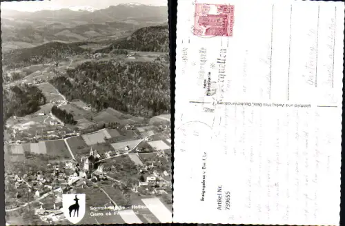 739655 Fliegeraufnahme Gams ob Frauenthal Bad Gams