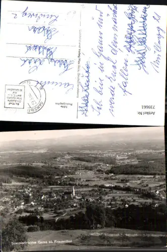 739661 Foto AK Gams ob Frauenthal Bad Gams Totale