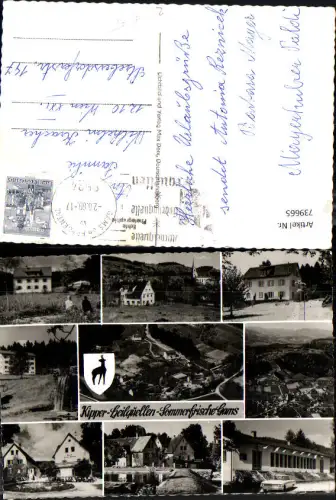 739665 Mehrbild AK Bad Gams Kipper-Heilquellen Luftbild Freibad Frauenthal