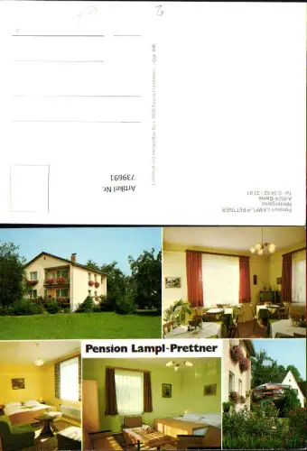 739691 Mehrbild AK Bad Gams Pension Lampl-Prettner Zimmer Speisesaal