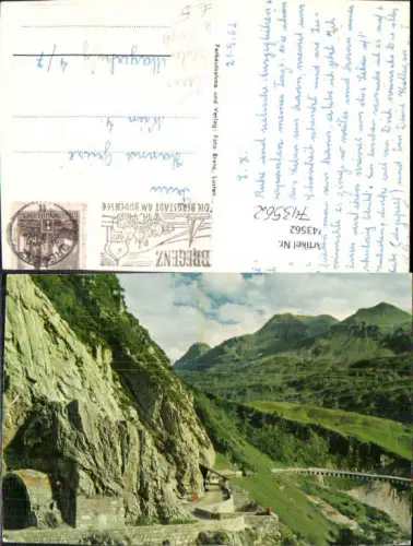 743562 Flexenstraße Arlberg Warth Lech Zürs a. Arlberg VW Käfer Flexenpass