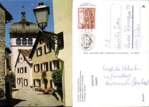 743629 Bregenz a. Bodensee Martinsturm Altstadt