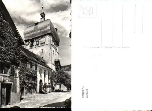 743641 Foto AK Bregenz a. Bodensee Martinsturm VW Käfer teilweise pub Risch-Lau W 116