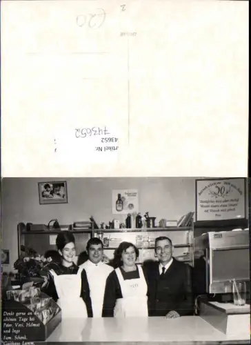 743652 Foto AK Gruppenbild Bregenz a. Bodensee Gasthaus Lamm Peter Vevi Inge Helmut
