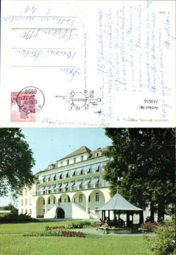 743656 Bregenz a. Bodensee Sanatorium Mehrerau Pavillon pub Risch-Lau F 18485