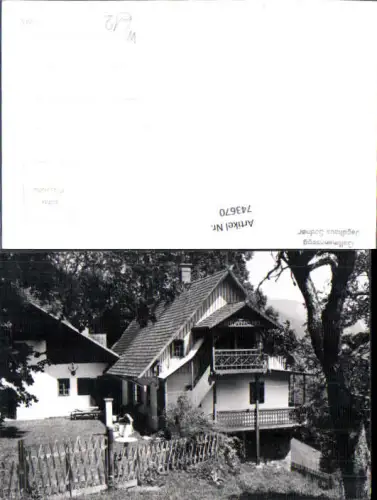 743670 Foto-AK Gallmannsegg Jagdhaus Sadner Kainach Pichl Voitsberg