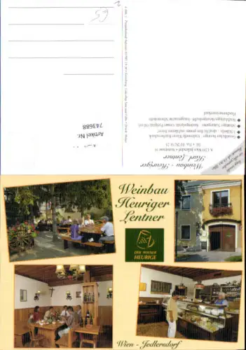 743688 Wien Jedlersdorf Floridsdorf Heuriger Lentner
