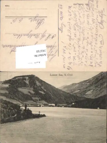 743710 Lunzer See Lunz a. See Lunzersee 1924