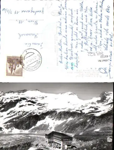 743722 Foto AK Rudolfshütte Granatspitze Sonnblick Uttendorf Pinzgau