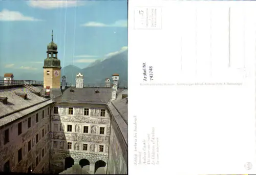 743748 Schloss Ambras b. Innsbruck Innenhof