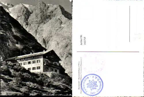 743754 Foto AK Karwendel Karwendelhaus Scharnitz