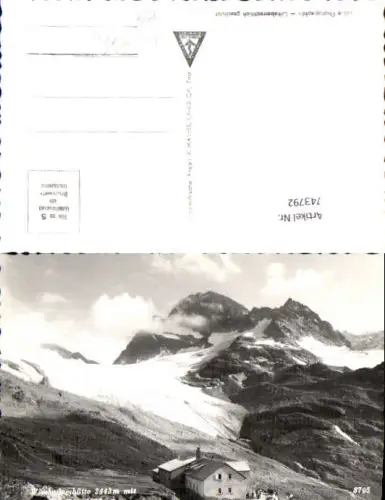 743792 Foto AK Wiesbadnerhütte mit Piz Buin Partenen