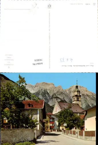 743816 Pfarr u. Wallfahrtskirche Maria Absam b. Hall i. Tirol Dorfpartie