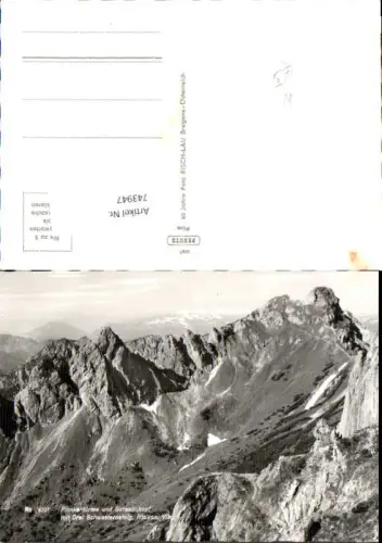 743947 Plankentürme Garsellakopf Bludenz Schruns Montafon