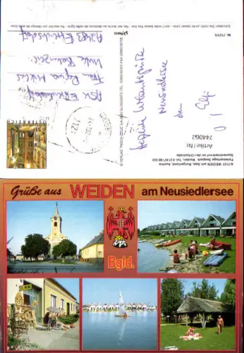 744062 Mehrbild AK Weiden a. Neusiedlersee Ferienanlage Seepark Ortsstraße