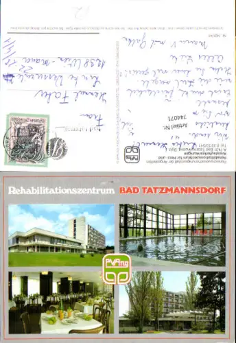 744071 Mehrbild AK Bad Tatzmannsorf Rehabilitationszentrum