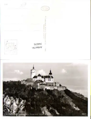 744076 Foto AK Schloss Forchtenstein Burgenland